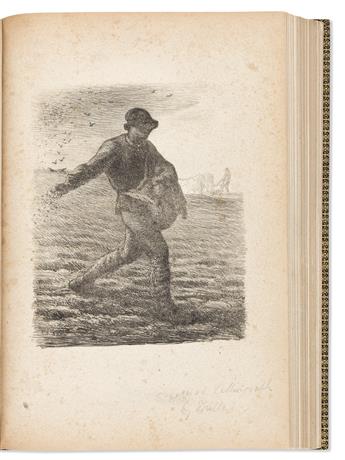 MILLET, JEAN-FRANCOIS. Sensier, Alfred. La Vie & Loeuvre de J.-F. Millet.